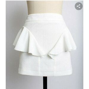 TILDON // edgy-chic ruffle frill textured mini